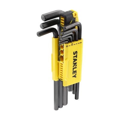 0 89 904 allen key set hex grip 9 piece