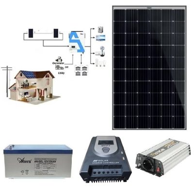Sistem solar fotovoltaic 1000 W