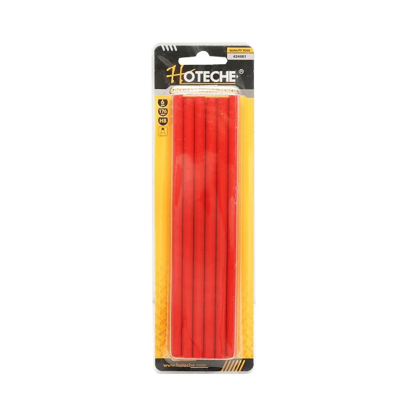 Set 6 creioane mecanice HB pentru zidarie, tamplarie 176 mm Hoteche