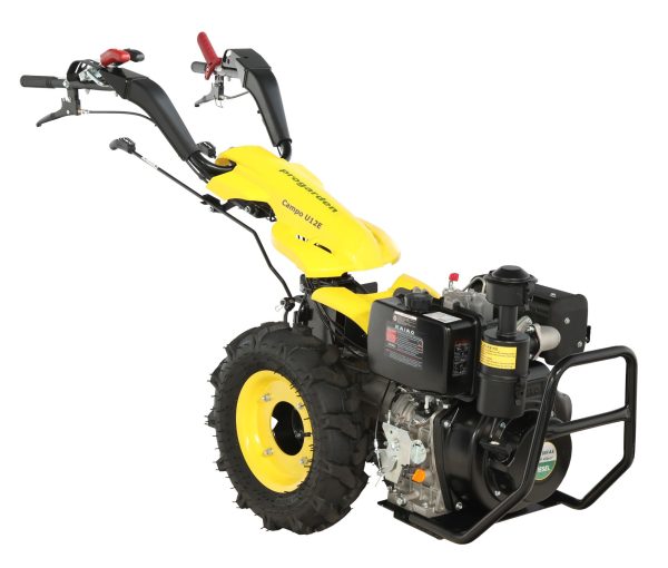 Motocultor multifunctional Campo U12E Diese 12CP cu pornire la cheie