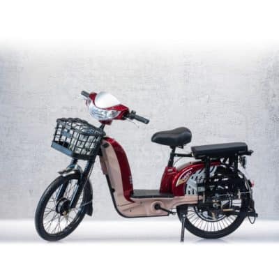 Bicicleta electrica GEELI UTIL fara permis 250 W culoare rosie.jpg