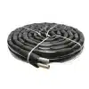 Țeava flexibila inox dubla DN25, 10m, gofrata, izolata, cu cablu sonda temperatura pentru sisteme solare