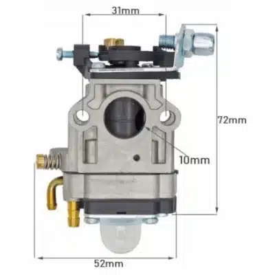 carburator motocoasa chinezesca int 10mm cal i~8404469