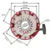 demaror compatibil honda gx 240 honda gx 270~100001568