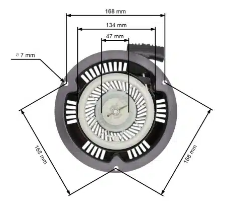 demaror masina de tuns gazon cobra dg450 dg600 nac einhell~100001583